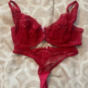 34DDD / 34F Bra Set and Thong